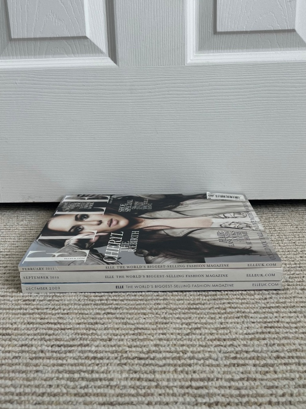 LIKE NEW: Elle UK Magazine Bundle (2009, 2010, 2011)